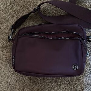 lululemon athletica Purple Belt Bag Functional Design